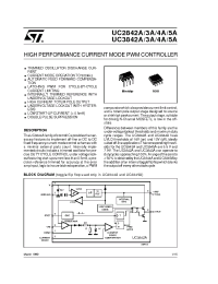 Datasheet UC2844A manufacturer STMicroelectronics